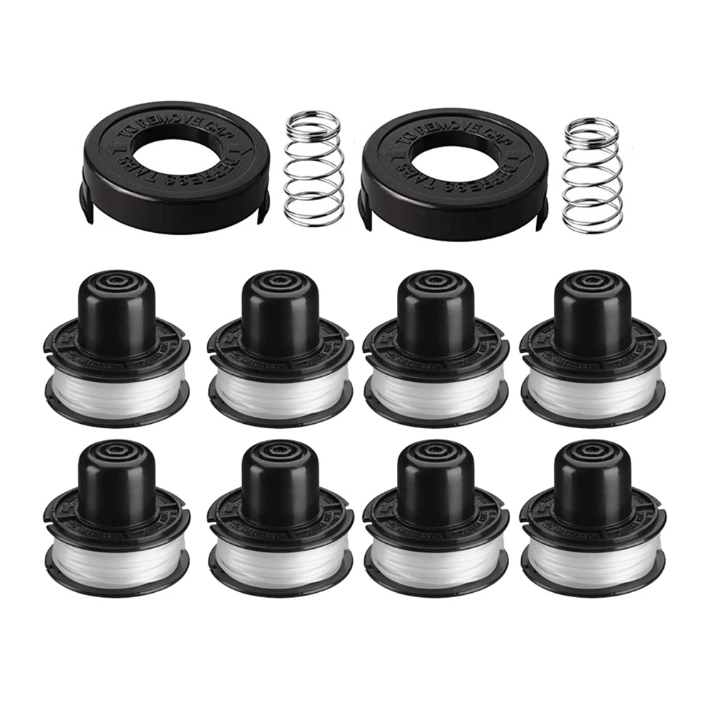 Replacement Spools For Black&decker St4500 St1000 Bump Feed Spool Rs-136 With 20ft String Trimmer Line