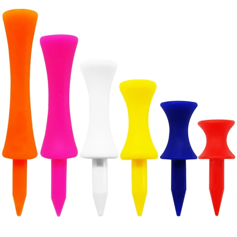 

Golf Tees, 6 Colors Each of 50pcs, Assorted Size 70mm/57mm/51mm/45mm/38mm/32mm Dropship