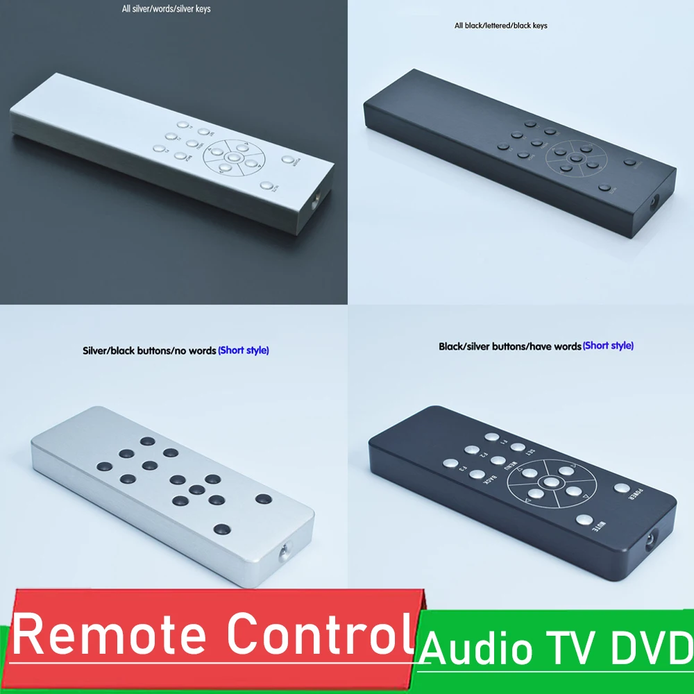 

13KEY Universal Remote Control Aluminum Alloy Learning Remote controller For Audio TV CD VCD DVD Decoder Power Amplifier Pre-amp