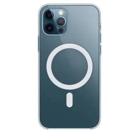 Магнитный чехол Magsafe для iPhone 11 13 12 14 Pro Max Mini, прозрачный чехол с беспроводным зарядным устройством для iPhone XR, X, XS Max, 7, 8 Plus, чехол