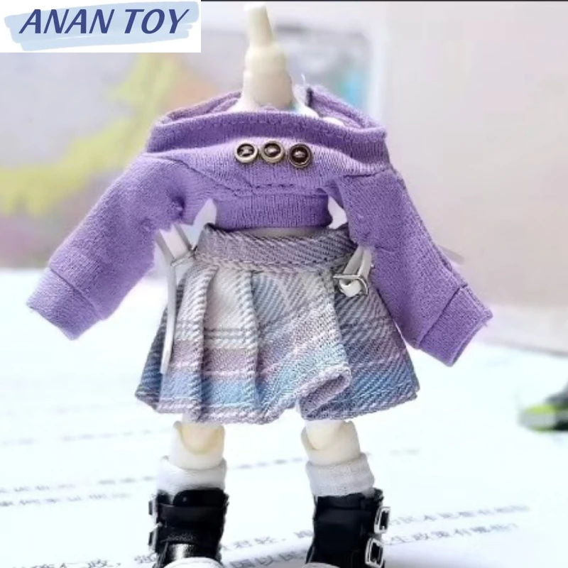 

Ob11 сувенирная Одежда для кукол, мини-юбка, наряд, милая девушка, костюм DOD YMY BJD 1/12, игрушки, аксессуары, Бесплатная доставка, подарки на день рождения