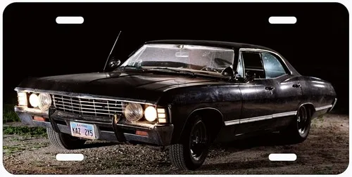Фото Новинка номерного знака Impala Supernatural 67 №1
