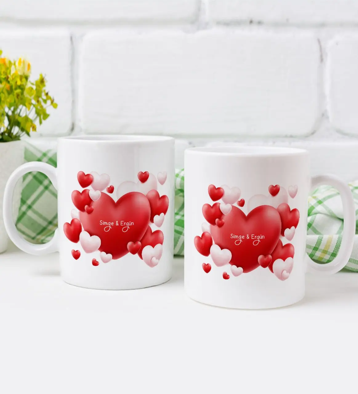 

Индивидуальный дизайн на День святого Валентина двойная кружка