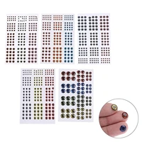 183pcs72pcs artificial fish eyes 039 3d 4d 5d holographic lure fish eyes fly tying jigs crafts fishing sticker
