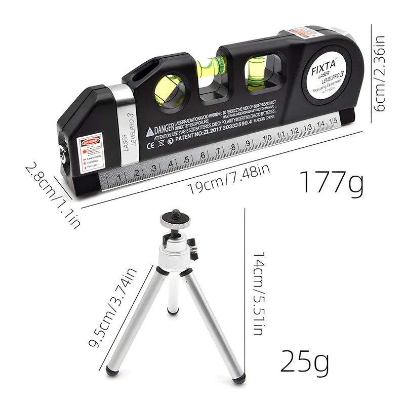 Инструмент для лазерного уровня многоцелевой комплект стандартный инструмент с