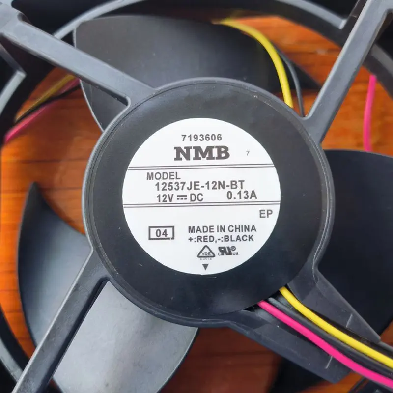 Запасные части для холодильника 12 В постоянного тока 0 13 А NMB 12537JE-12N-BT охлаждающий