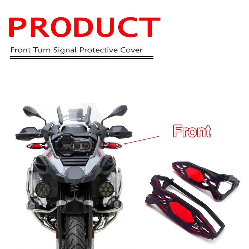 For BMW R1200 GS LC Adventure F900R XR Motorcycle Indicator Lamp Turn Signal Light Shields Protector Cover R1250GS F750GS F850GS |