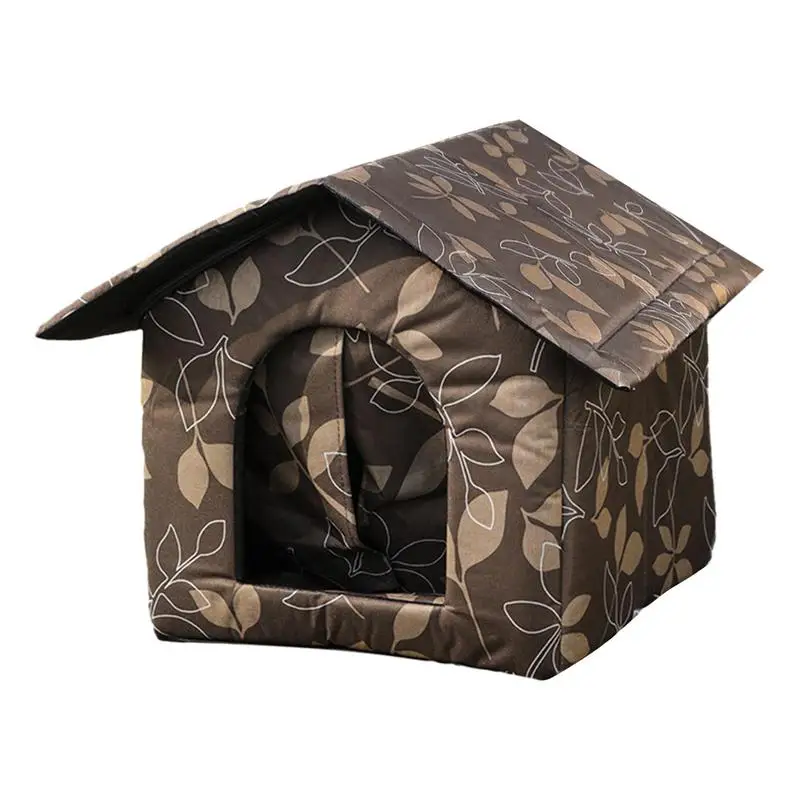 

Waterproof Outdoor Pet House Thickened Cat Nest Tent Cabin Pet Bed Tent Shelter Cat Kennel Portable Travel Nest Pet Carrier