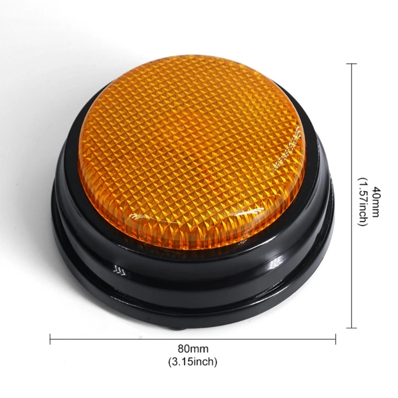 H55A Colorful Dog Training Answer Buzzer 30 Seconds Record Command Buttons Recordable Dog Buttons Start Talking