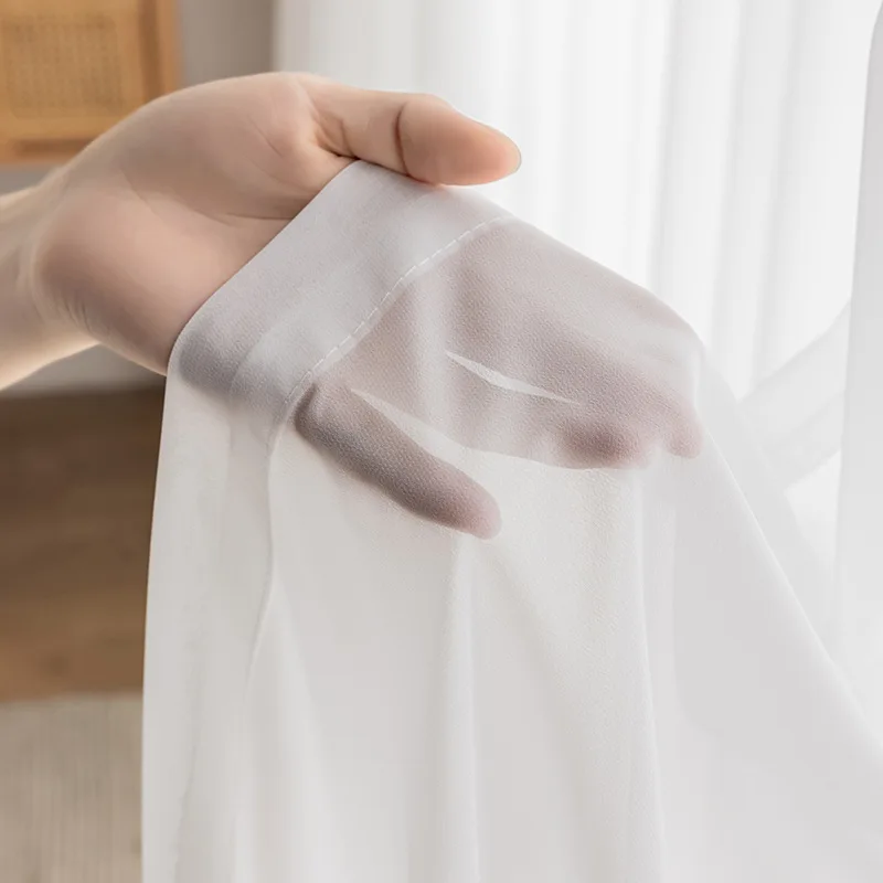 Бежевые шторы из полиэстера SNQP Home Store