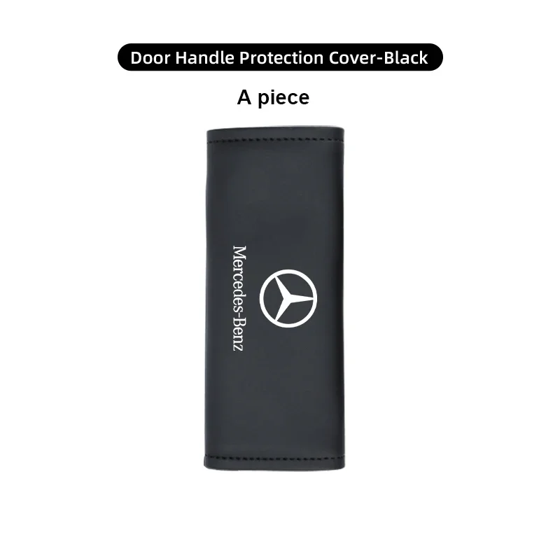 

2025 автомобильный дверной ручка, нескользящий кожаный защитный чехол для Mercedes Benz CLK GLC W212 C200 C300 W203 W204 W205 W16