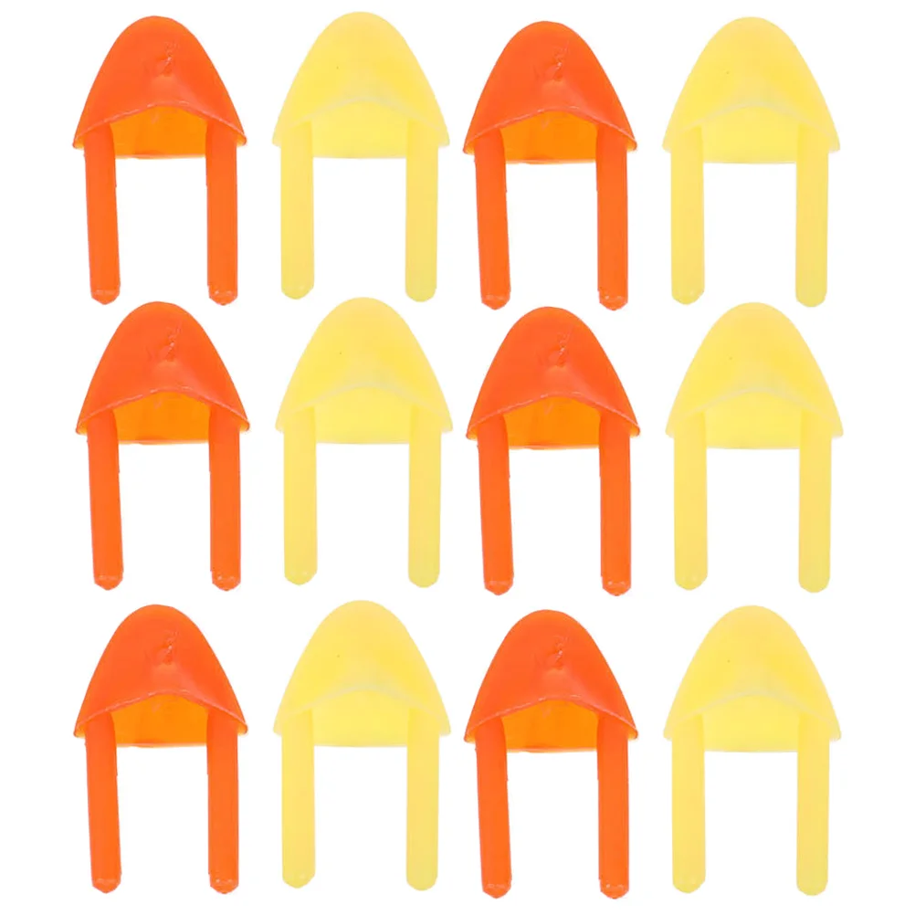 

100 Pcs Plush Toys Mini Decors Fake Birds Mouth Crystal Chicken Beaks Plastic Making Animal