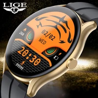 lige new smartwatch 2022 sports fitness tracker watches heart rate blood pressure sleep clock waterproof men women smart watches