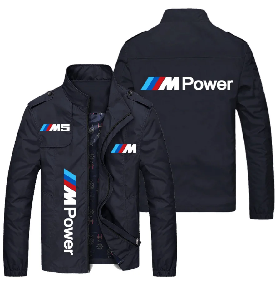 2022 BMW M Fashion Men's Jacket Casual jacket Men's outdoor sport jacket Spring fall Army Cargo Bomber Jacket