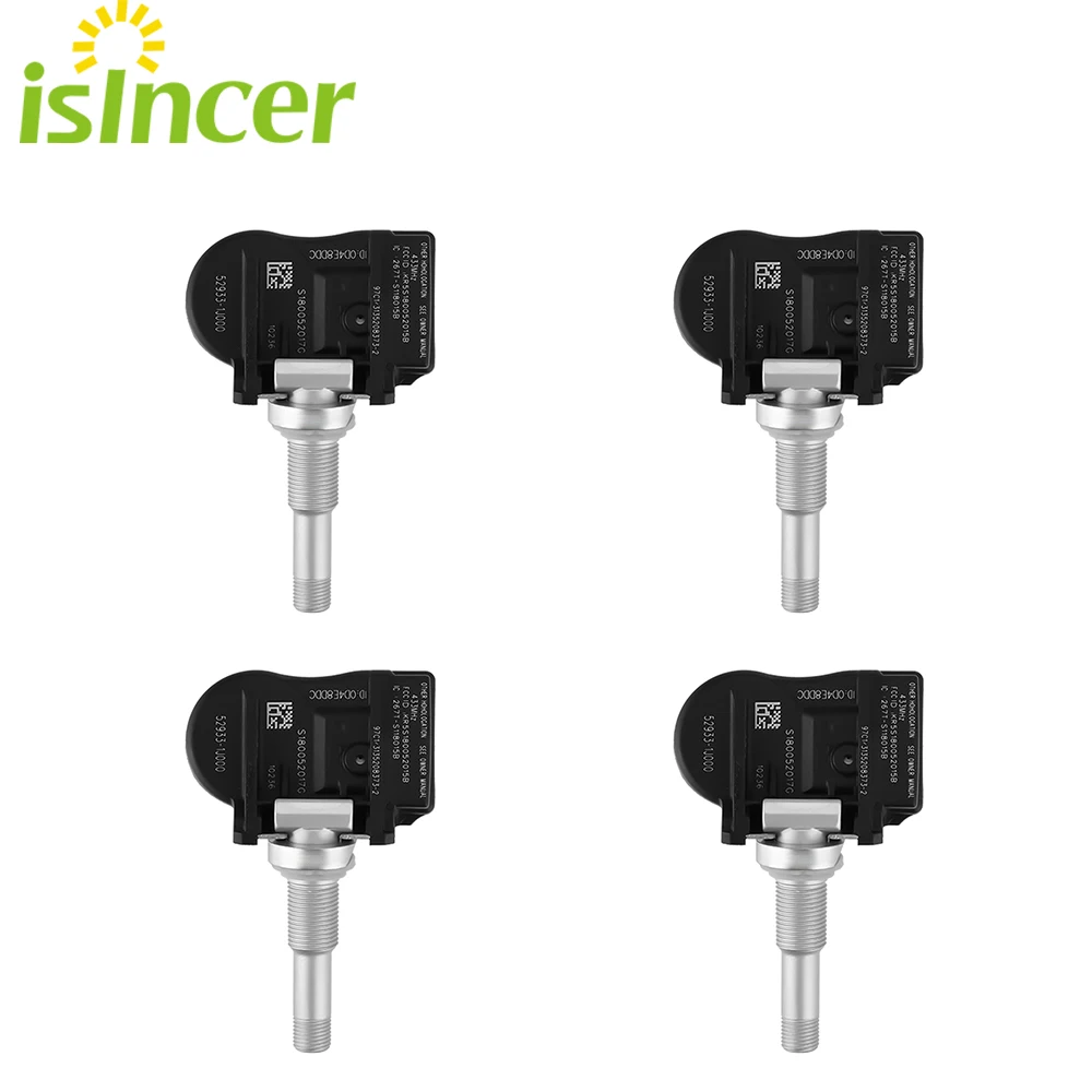 

4PCS TPMS Tyre Tire Pressure Sensor 529331J000 For KIA Optima 2011-2015 Sorento 2009-2012 Venga 2010-2014