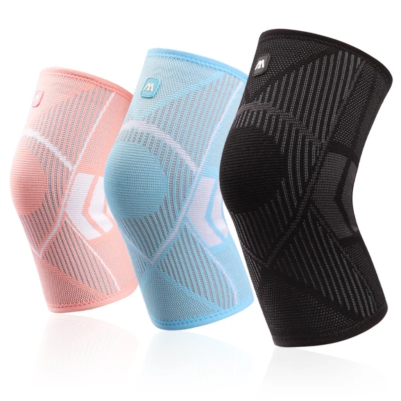 

Professional Knee Pads Compression Knee Sleeven on-slip Light Elastic Breathable Knitted Nylon Sports Knee Pads Knee Pads