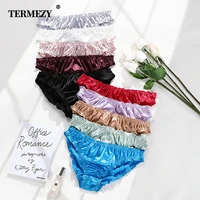 termezy sexy womens panty seamless underwear cotton lingerie breathable comfort briefs large size panties ice silk underpant