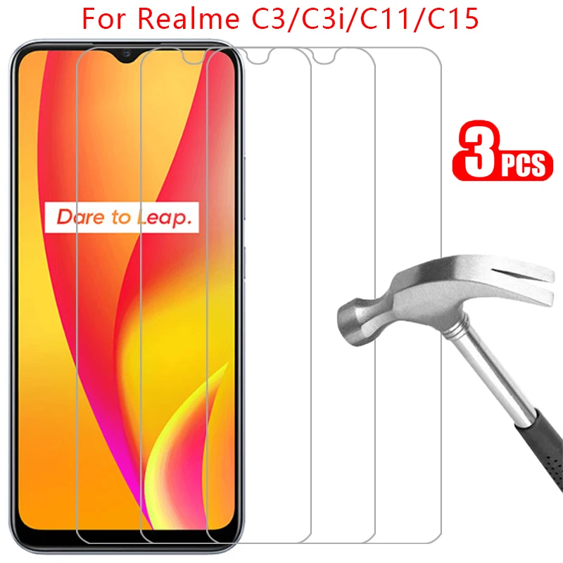 Защита экрана для realme c15 c11 2021 c3 c3i закаленное стекло на realmec15 c 11 15 11c 15c защитная пленка realmi reame real me
