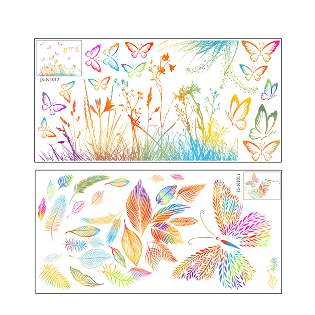 

2pcs Butterflies Wall Decals Butterflies Wall Decorations Wall DIY Ornaments