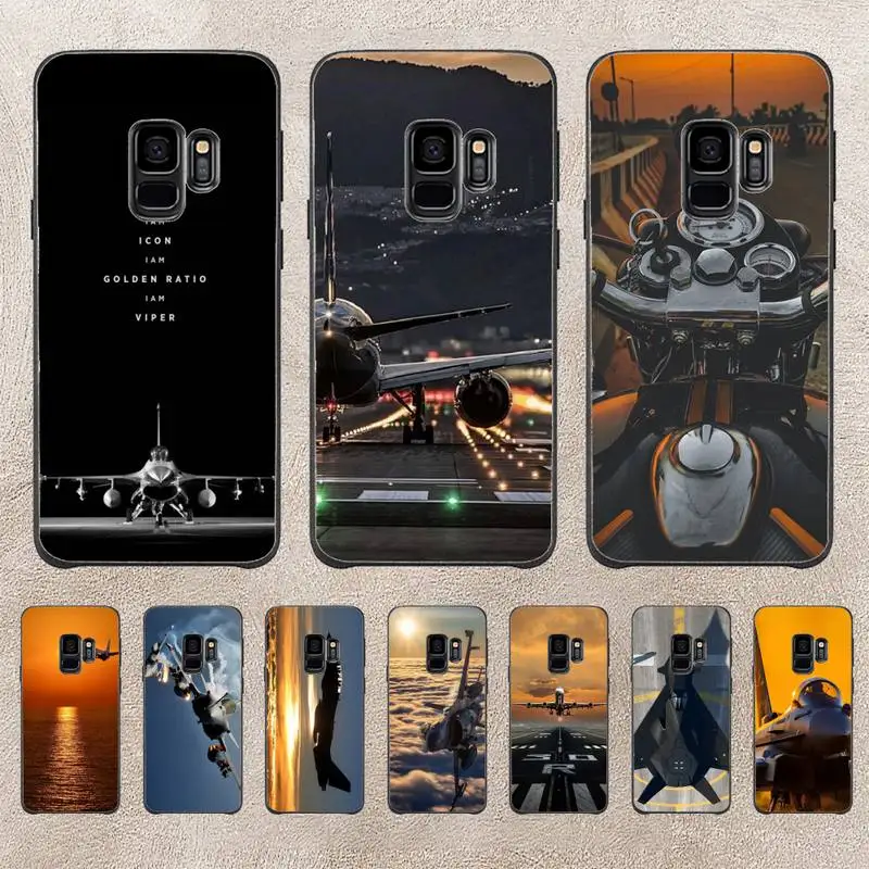 

Aircraft Airplane Phone Case For Samsung Galaxy A51 A50 A71 A21s A31 A41 A10 A20 A70 A30 A22 A02s A13 A53 5G Cover Coque