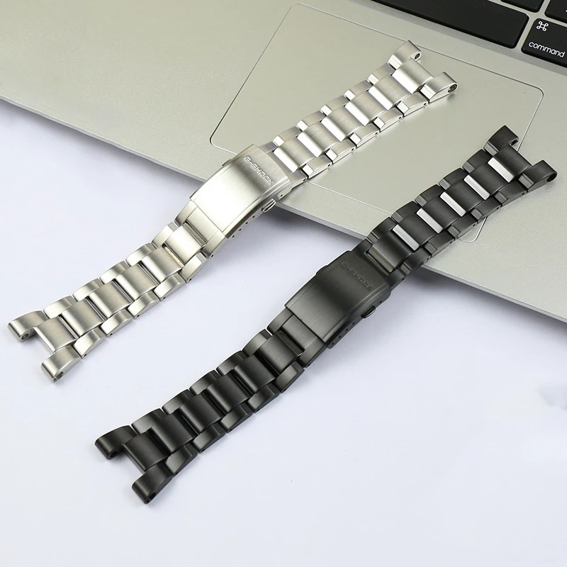 Stainless Steel Strap for Watch Band Replacement GST-W300 GST-S130 GST-400G GST B100 Metal Men's Watches Bracelet