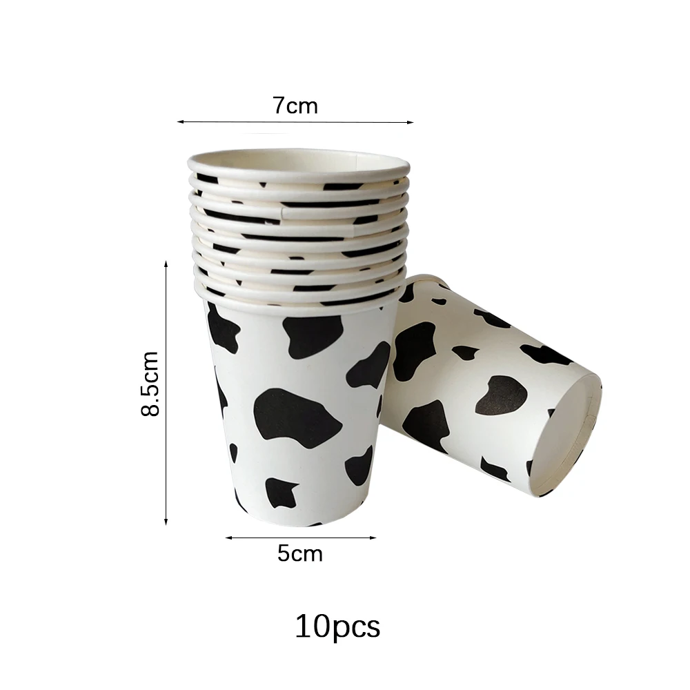 

Набор одноразовой посуды для вечеринки в стиле коровы