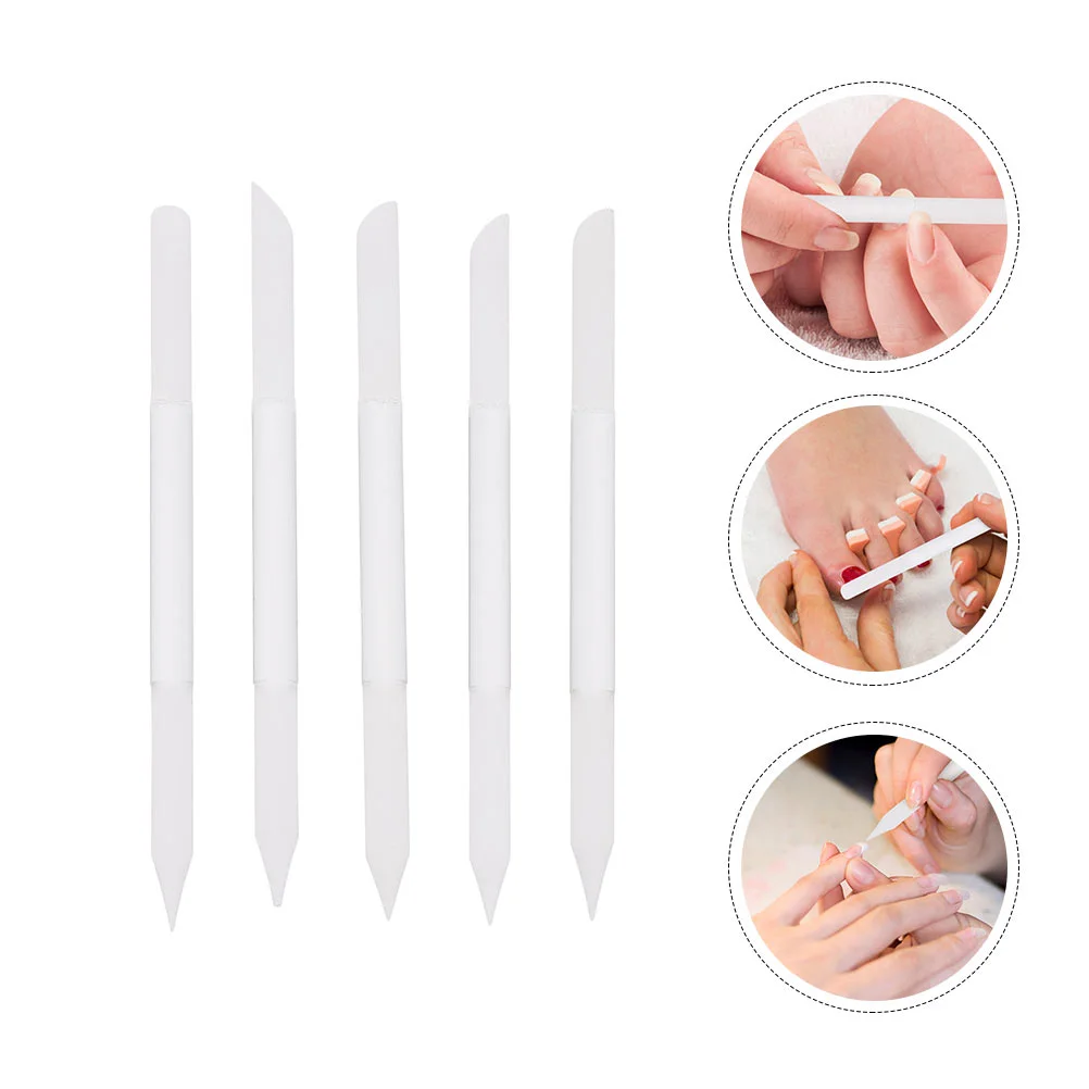

Nail Filecuticle Files Buffer Fingernail Manicure Crystal Stick Double Pusher Polishing Kit Sidedsanding Tool Professional Block