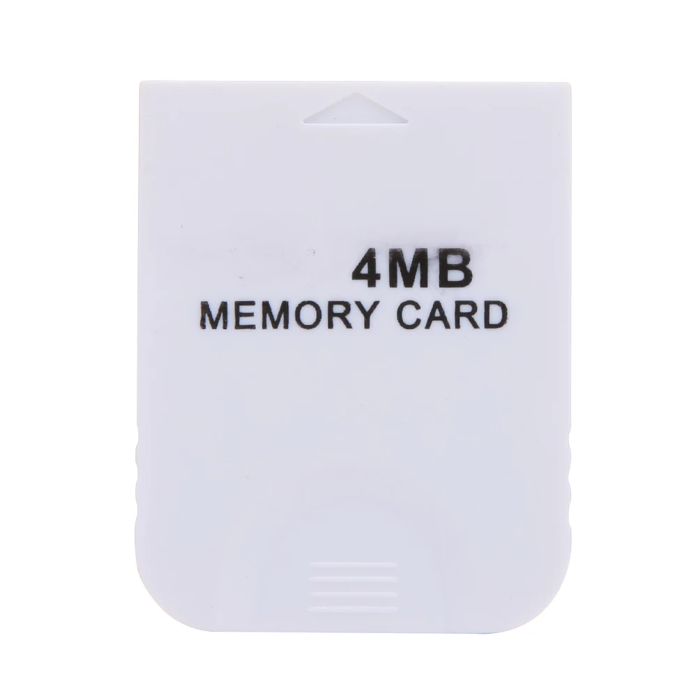 Practical White Game 16MB Memory Card Block for Nintendo Wii Gamecube GC System Console For Saving Office Data | Электроника