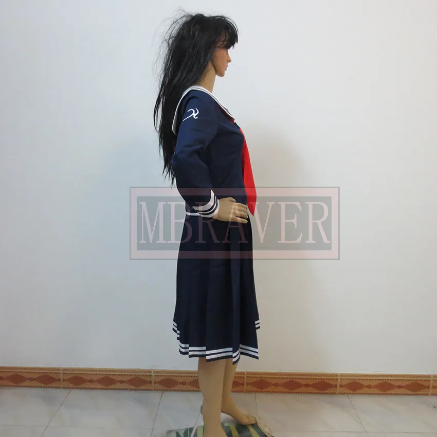 Игра Danganronpa Dangan Ronpa Touko Fukawa Косплей Костюм Cos Униформа Хэллоуин Рождественская