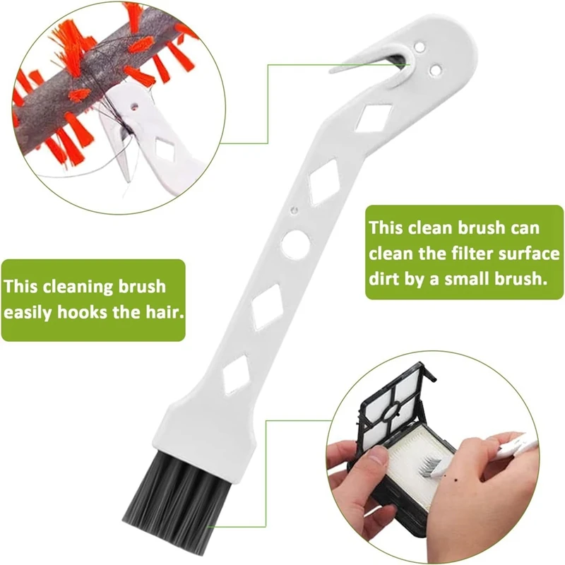 Replacement Spare Parts Accessories For Bissell Crosswave 2306A &amp 1785 Series Vacuum Filter 1866 Multi-Surface Brush Roll 1868