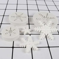 useful biscuit mold multi use snowflake shape christmas party fondant mold fondant mold snowflake mold