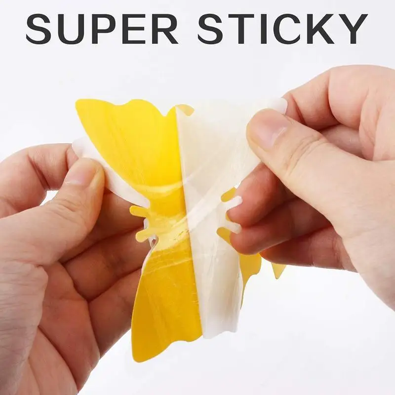 12 шт. прочные Желтые Липкие Ловушки для насекомых |