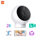 Xiaomi умный дом IP-камера 2K 3 мегапикселя дуплексный разговор ИИ Обнаружение человека ночное видение Магнитная док-станция стикер поддержка-TF 32G