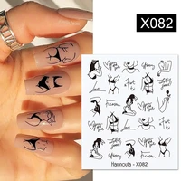 stickers nail art charms designer supplies pegatinas decorations autocollant water ongle naklejki korean manicura bulk purchases