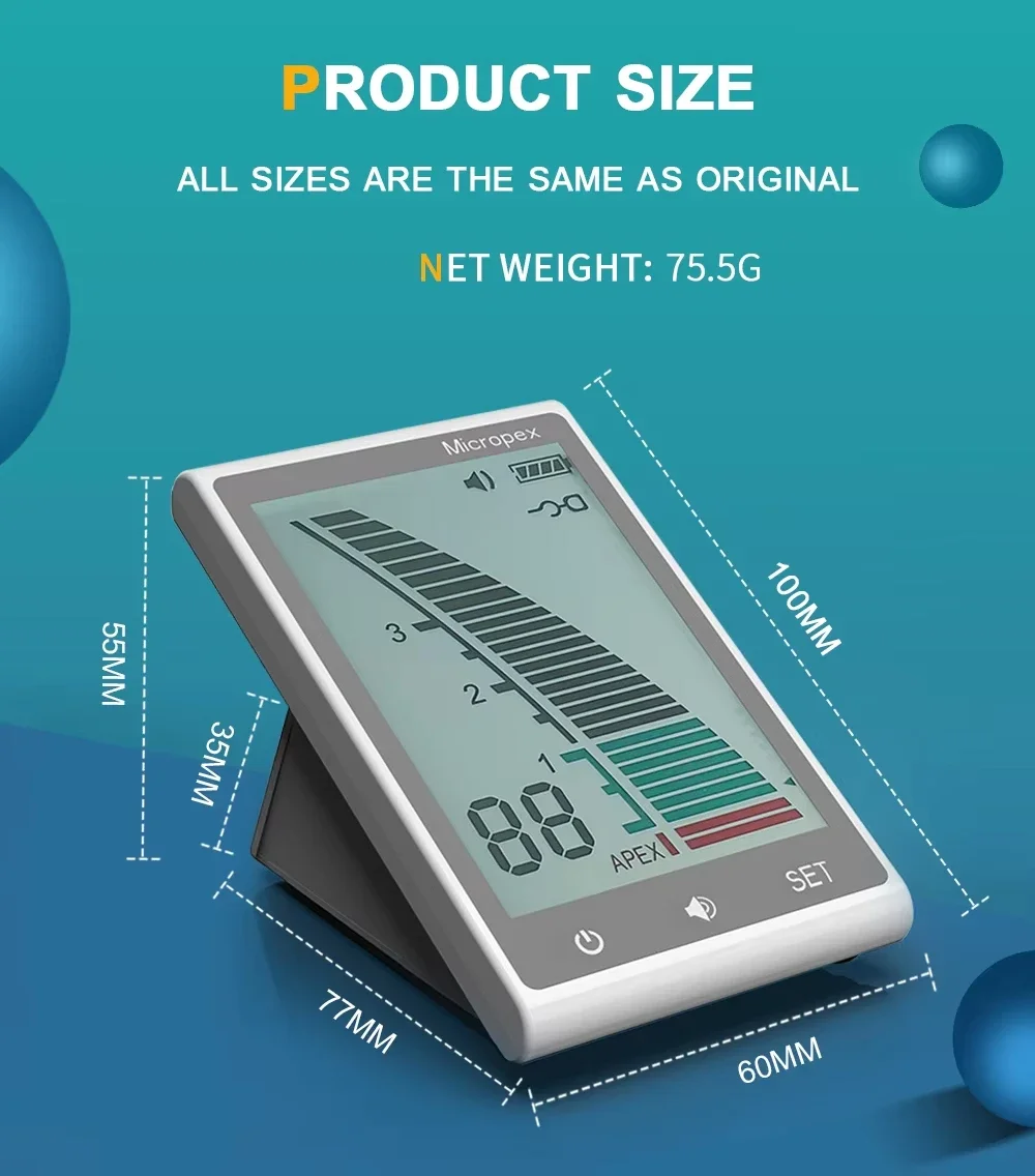 Micropex den tal Apex Locator с цветным ЖК-экраном чувствительность мини-локатор вершины для