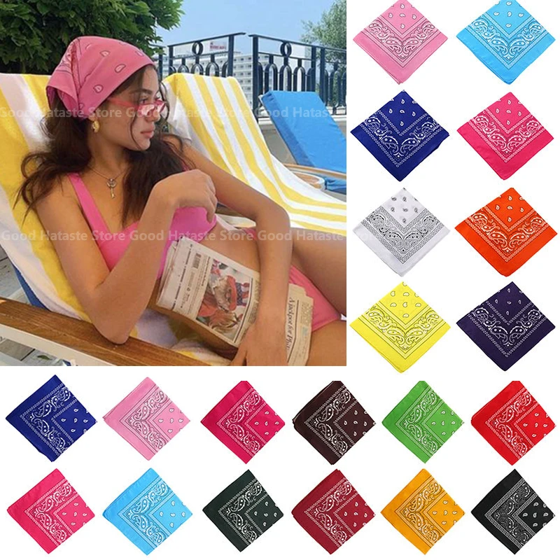 

Бандана Женская, с принтом, 55 х55 см