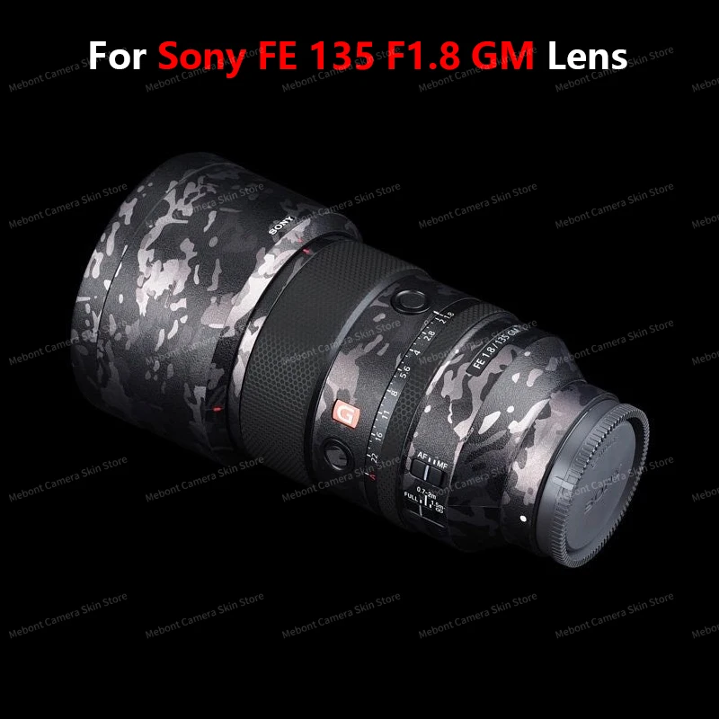 

Mebont For Sony FE 135 F1.8 GM Lens Protective Sticker Anti-Scratch Film Body fe135 f1.8gm Lens Skin