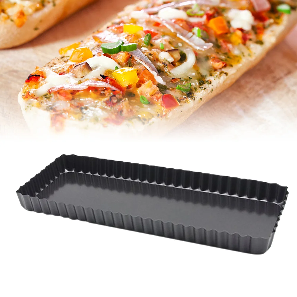 

Nonstick Fluted Pie Tart Pan Mold Baking Removable Bottom Quiche Tool