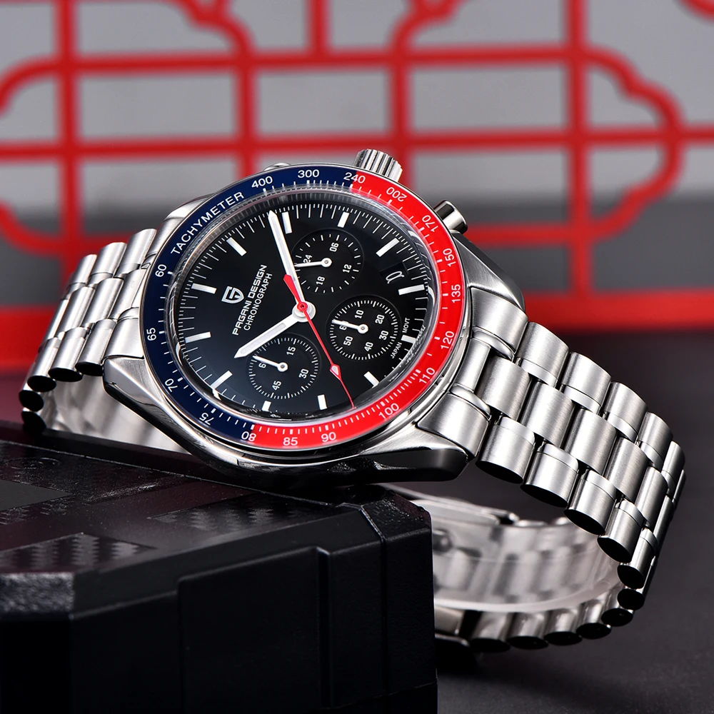 Часы PAGANI DESIGN Мужские автоматические Роскошные водонепроницаемые спортивные