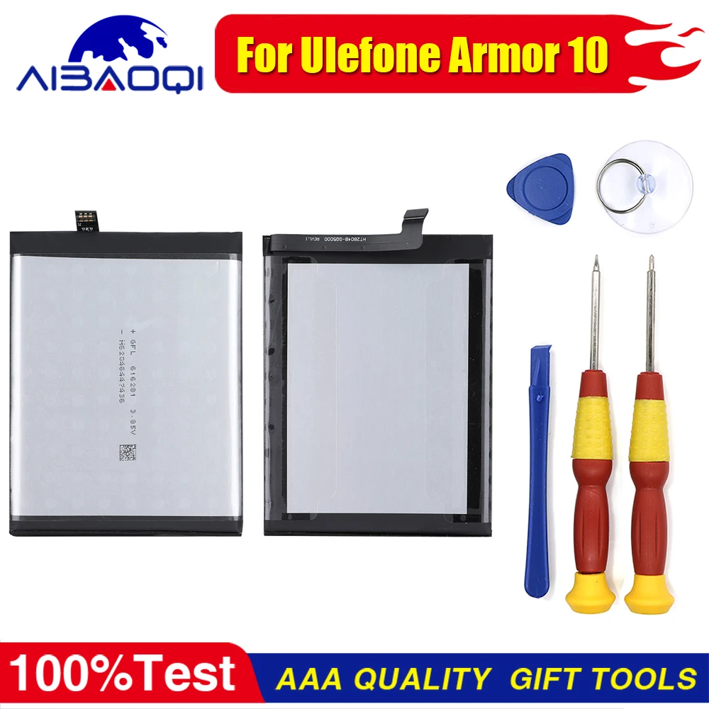 Аккумулятор 5800 мач для Ulefone Armor 10, Высококачественная запасная батарея для Ulefone Armor10 с инструментами