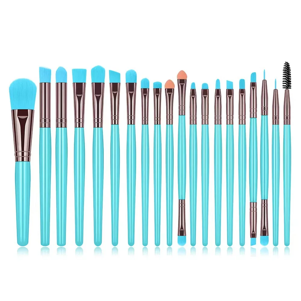 

20PCS Makeup Brush Set Professional High Quality Synthetic Soft Loose Powder Brush Blush Brush Eyeshadow Brush Beauty Tools