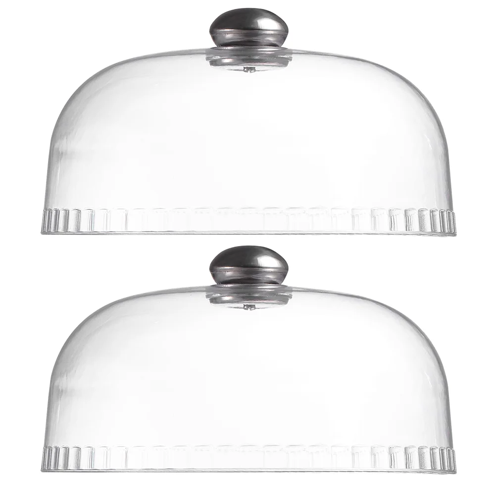 

2pcs Fresh-keeping Cake Cover Mosquito-proof Guard Dessert Protective Cover