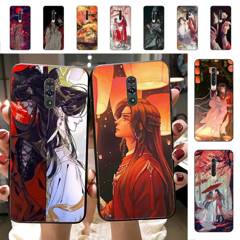 

YNDFCNB Heaven Official’s Blessing Phone Case for Vivo Y91C Y11 17 19 17 67 81 Oppo A9 2020 Realme c3