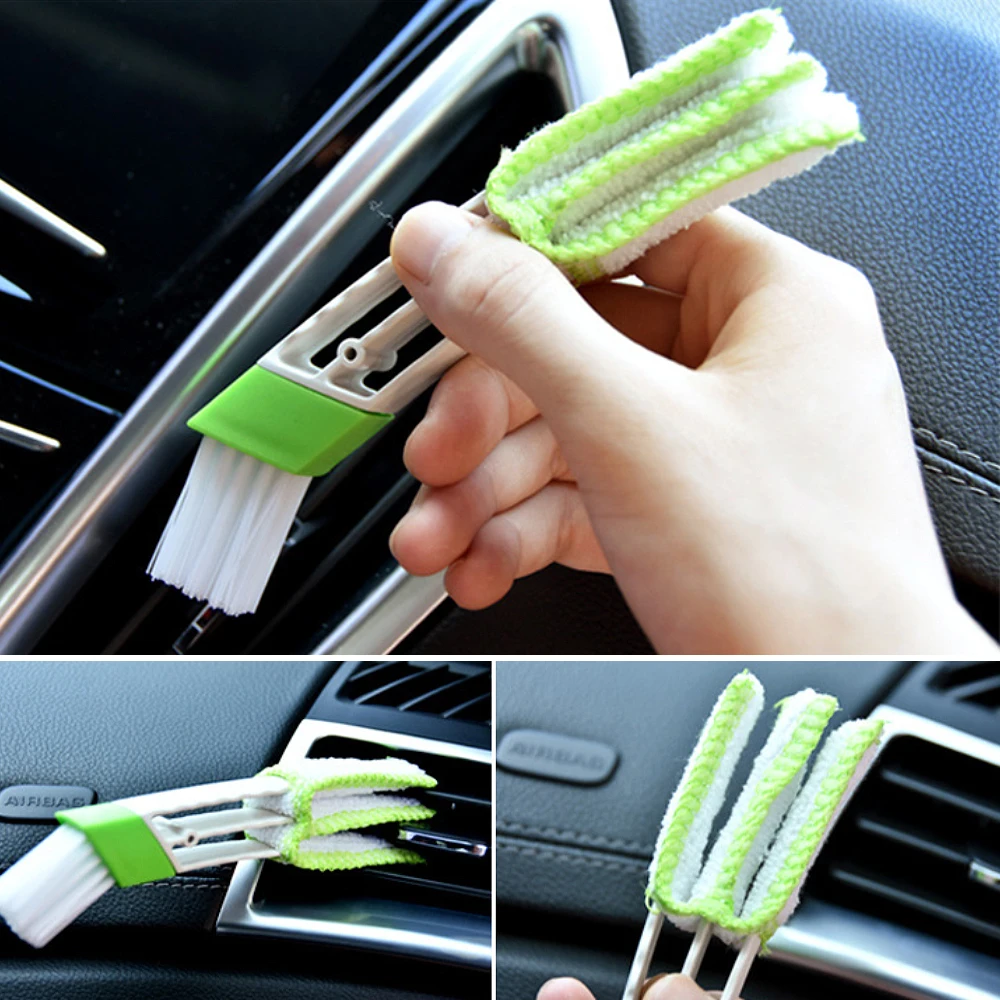 

1x Car Paint Cleaner Air Conditioner Vent Cleaner Polishing Spot Rust Tar Spot Remover Dusting Keyboard Cleaning Brush Wash Tool