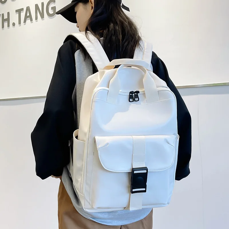 

Winter Large Capacity Women Backpack Vintage Leather Female Men Travelling Backpack School Bag for Teenage Girls Mochila Couple