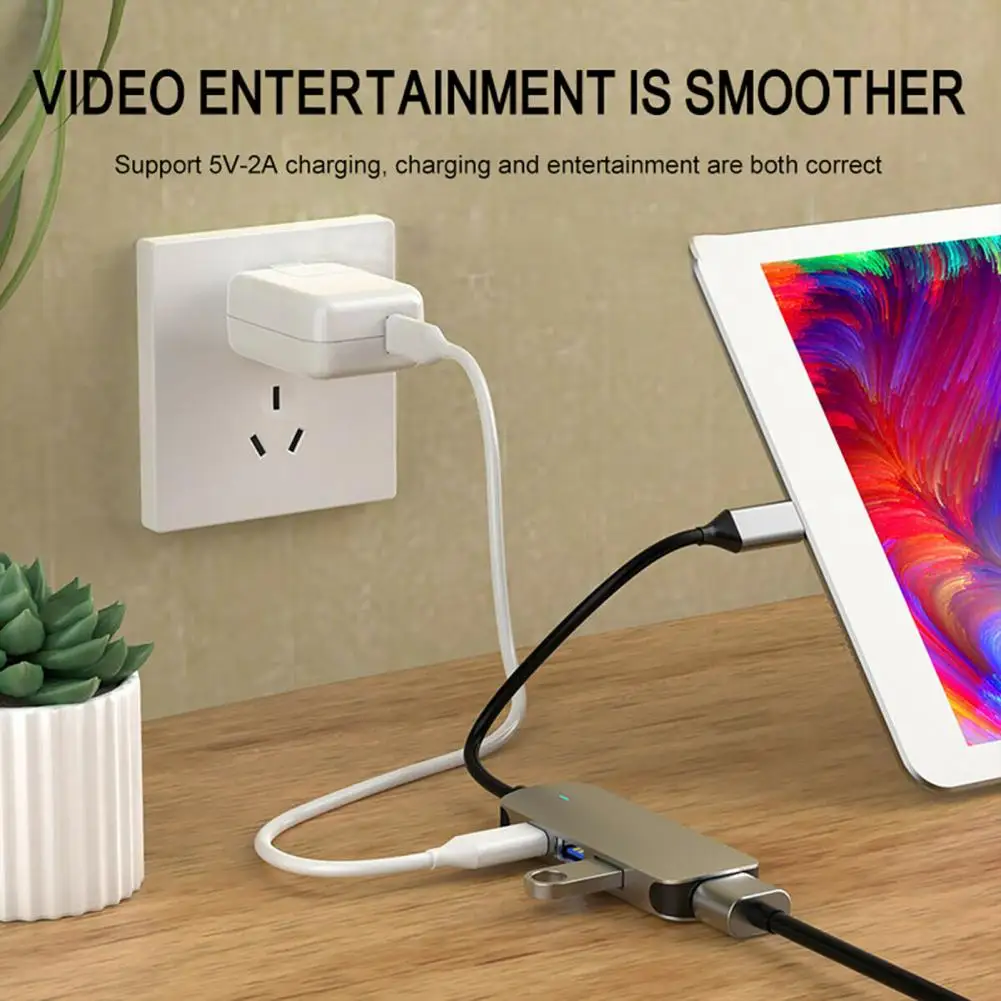 

Docking Station Anti-interference Lightweight Low Power Consumption Cable Hub for Mouse