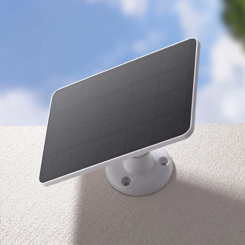 10 Вт 5 В Zonnepaneel Oplaadbord Micro USB + Type-C 2-в-1 Buitenbewakingscamera Beventaingbewaking Met Laag Vermogen