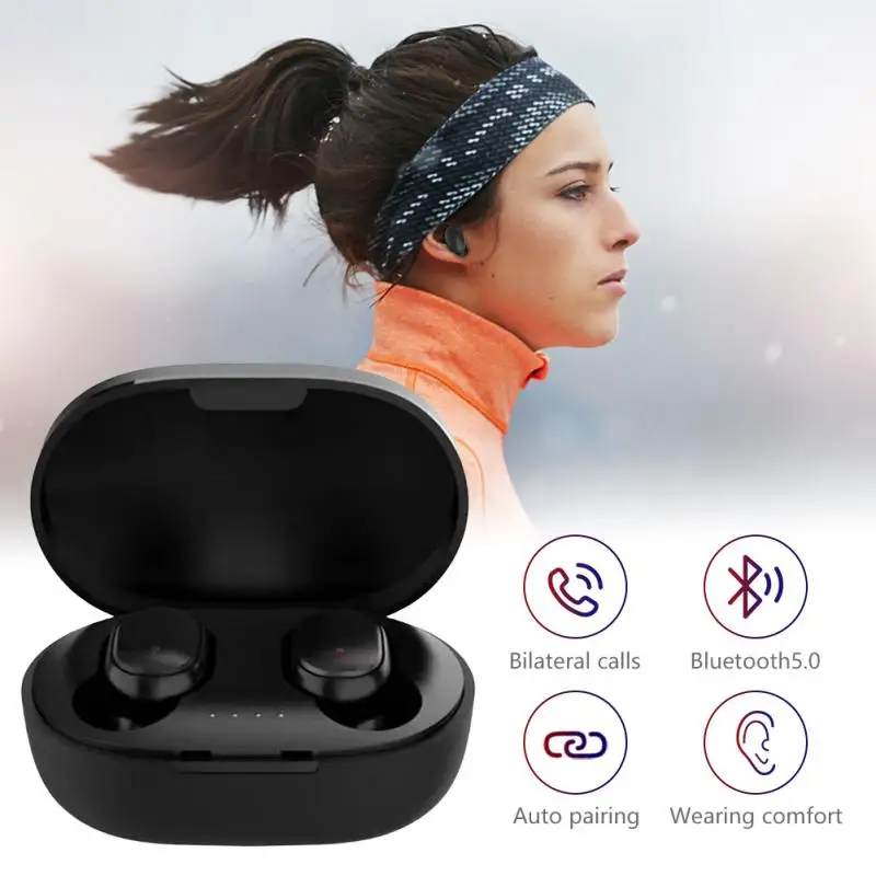 

TWS-стереонаушники A6S с поддержкой Bluetooth и микрофоном