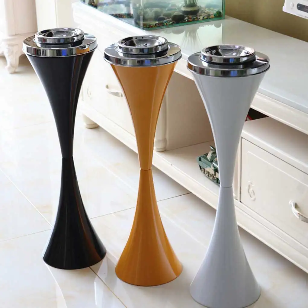 

Outdoor Floor Standing Ashtray Elevator Door Ash Tray Living Room Container Household Corridor Vertical Accessory