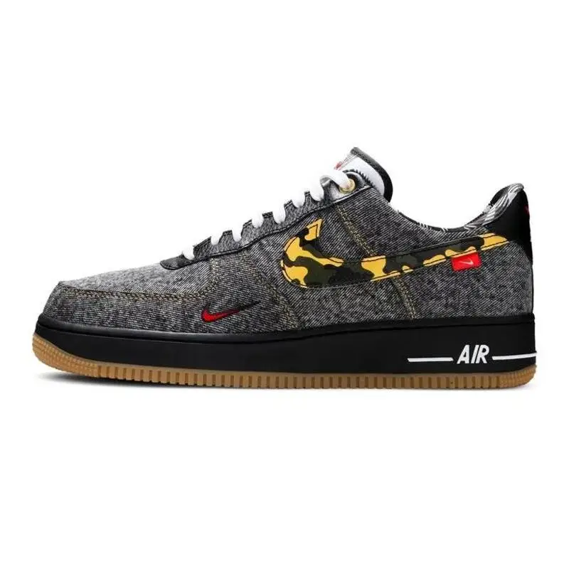 Черные кроссовки Nike Air Force 1 Low Remix DB1964-001